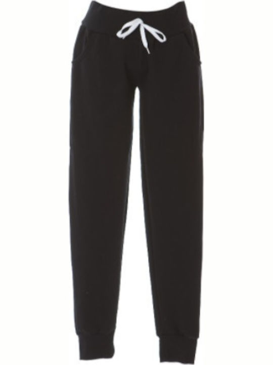 Primowear Eco Men's Sweatpants with Rubber Black