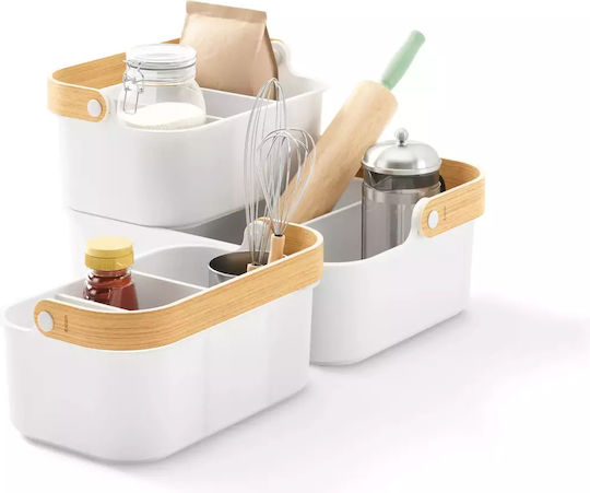 Umbra Suport De Masă Bellwood Din Plastic 35x26x13cm Albă