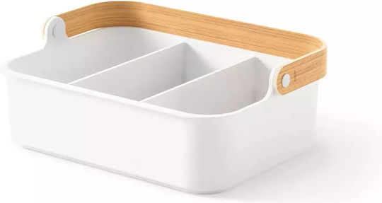 Umbra Suport De Masă Bellwood Din Plastic 35x26x13cm Albă