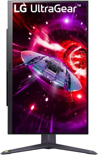 LG UltraGear 27GR75Q-B IPS HDR Gaming Monitor 27" QHD 2560x1440 165Hz με Χρόνο Απόκρισης 1ms GTG
