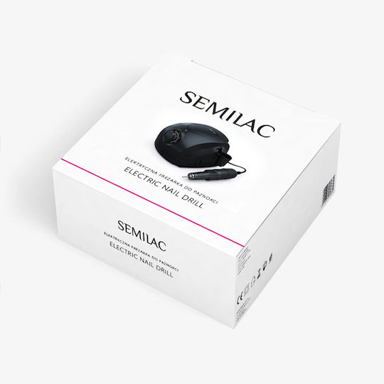 Semilac Τροχός Νυχιών Ρεύματος 65W Μαύρος 35000 Στροφών με Πεντάλ