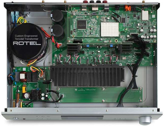 Rotel S14 Ολοκληρωμένος Ενισχυτής Hi-Fi Stereo 150W/4Ω 80W/8Ω 17925-2941 Ασημί