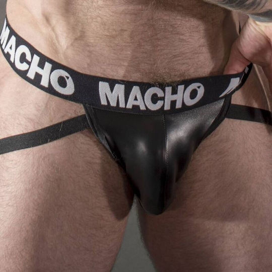 Macho Underwear Jockstrap Μαύρο