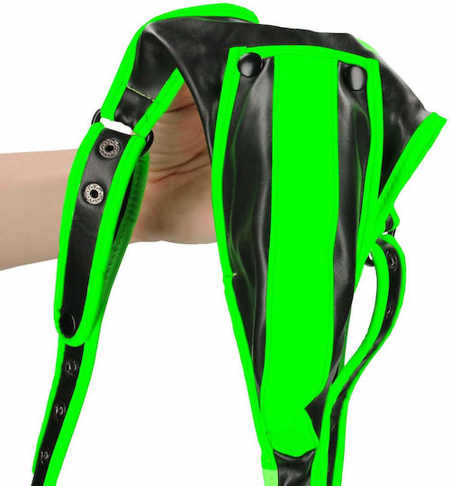 Shots Glow In The Dark Harness Body Πράσινο