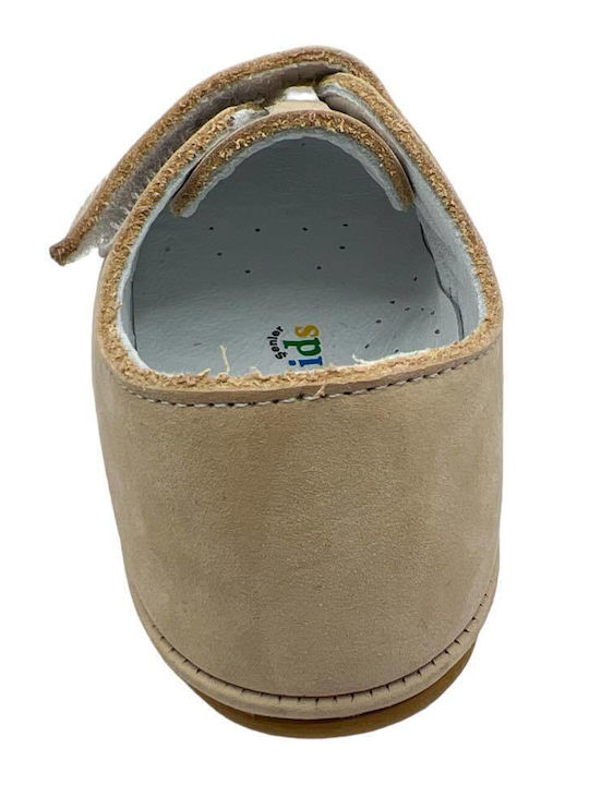 IQ Shoes Βρεφικά Μοκασίνια Αγκαλιάς Μπεζ