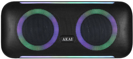 Akai Proffesional Bluetooth Speaker 40W with Radio and Battery Life up to 7 hours Black ABTS-70