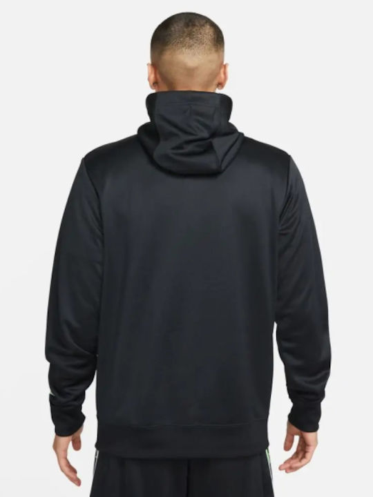 Sportswear Repeat Men's Cardigan Hooded Black