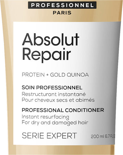 L'Oréal Professionnel Absolut Repair Conditioner Αναδόμησης/Θρέψης για Ταλαιπωρημένα Μαλλιά 200ml