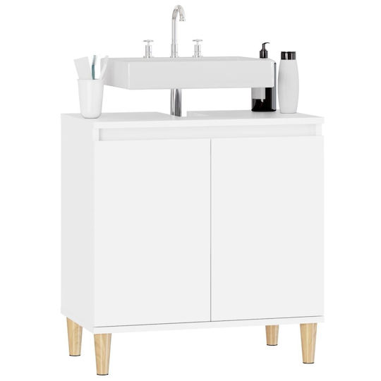 vidaXL Countertop without Sink L58xW33xH60cm White