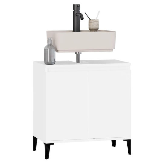 vidaXL Countertop without Sink L58xW33xH60cm White