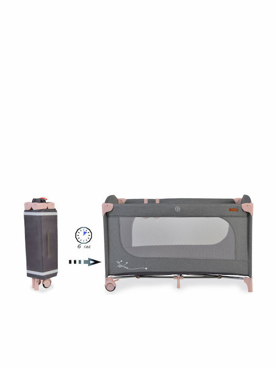 Cangaroo Skyglow Loc de joacă cu Saltea Roz 125x62cm
