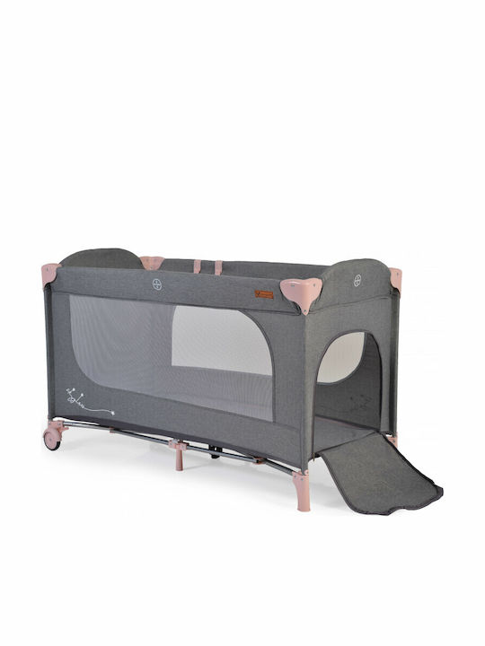 Cangaroo Skyglow Loc de joacă cu Saltea Roz 125x62cm