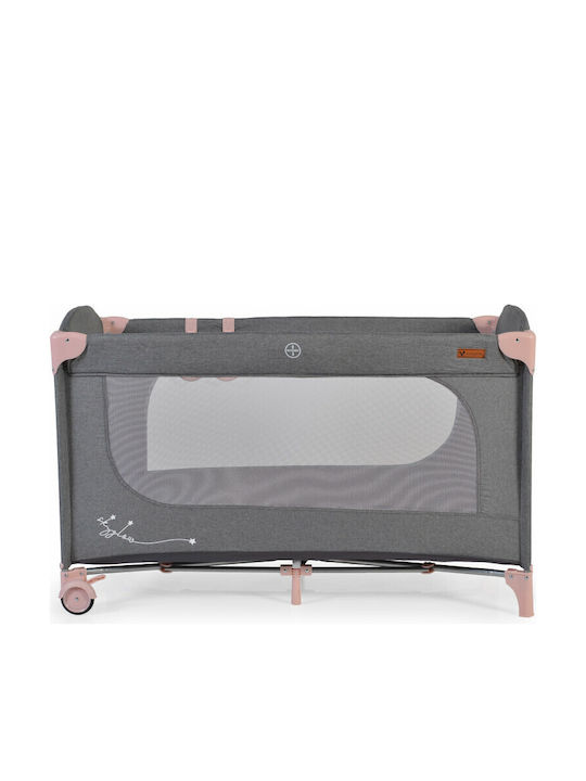 Cangaroo Skyglow Loc de joacă cu Saltea Roz 125x62cm
