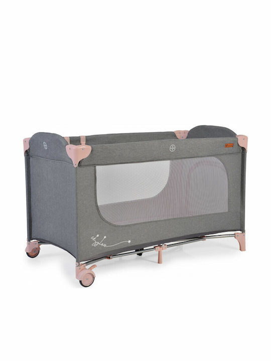 Cangaroo Skyglow Loc de joacă cu Saltea Roz 125x62cm