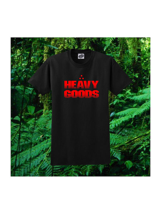 HEAVY GOODS GET TO THE CHOPPA T-SHIRT BLACK Heavy Goods black HGCHOPPA