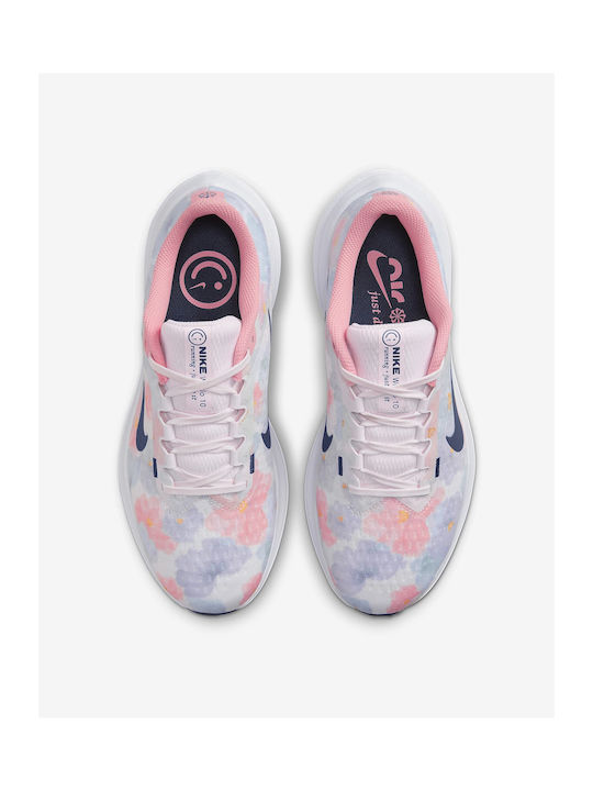 Winflo 10 Premium Sport Shoes Running Pearl Pink / Coral Chalk / White / Midnight Navy