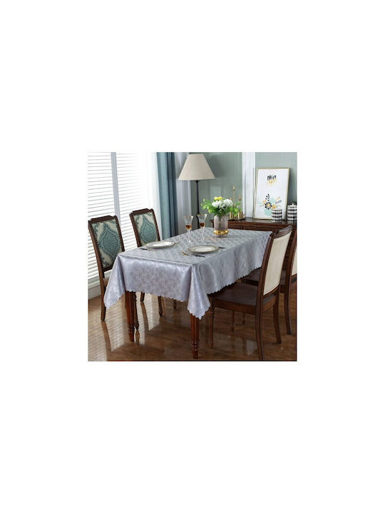 TnS Polyester Stain Resistant Tablecloth Χρυσό 140x180cm