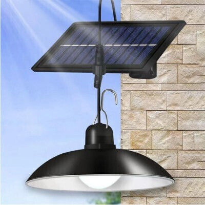 Hängend Solarleuchte Warm zu kühlem Weiß mit Fotokontakt und Fernbedienung
