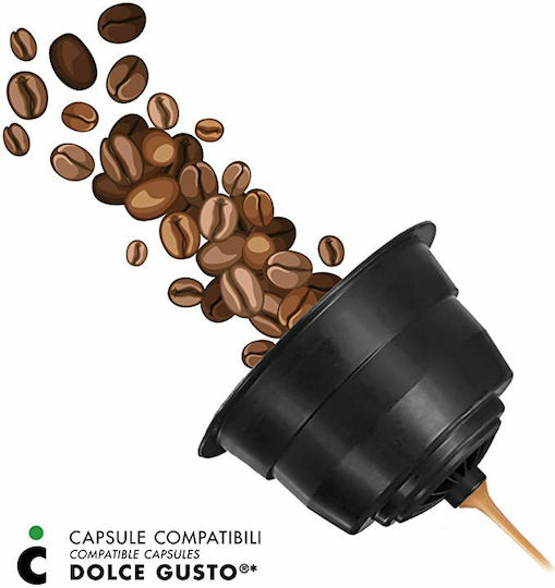 IL Caffe Italiano Κάψουλες Espresso Dek Decaffeine Συμβατές με Μηχανή Dolce Gusto 96caps