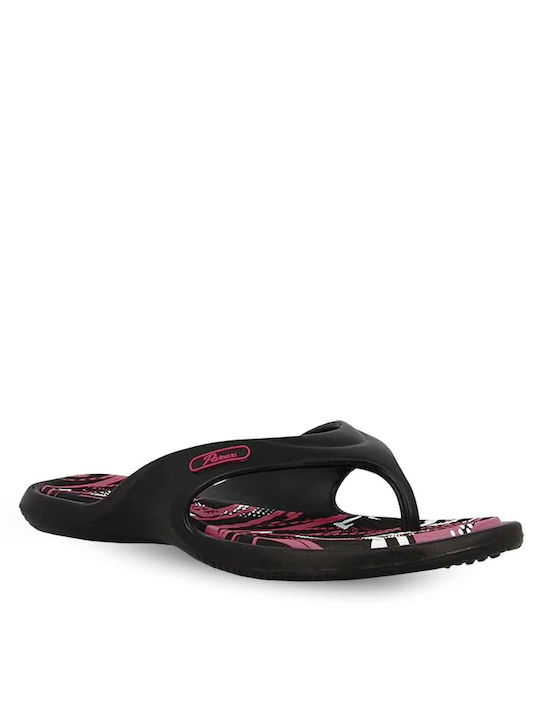 Parex Frauen Flip Flops in Schwarz Farbe