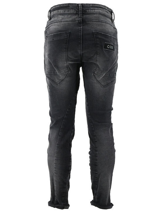 Cosi Jeans 60 Bemtley 3 Ανδρικό Παντελόνι Τζιν Μαύρο