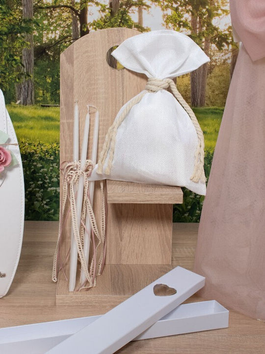 Makis Tselios Fashion Βαπτιστικό Πακέτο με Θέμα Λουλούδια