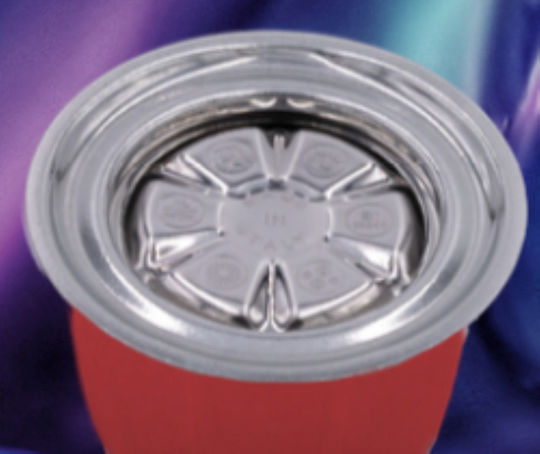 GAT Μπρίκι Espresso 6cups Κόκκινο