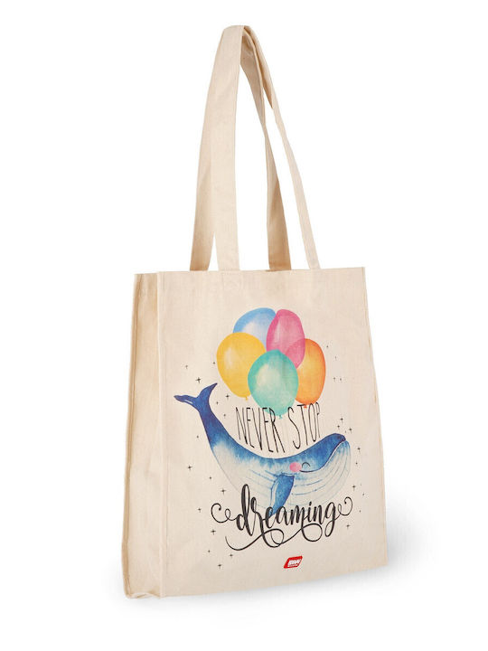 Legami Milano Cotton Shopping Bag in Beige color