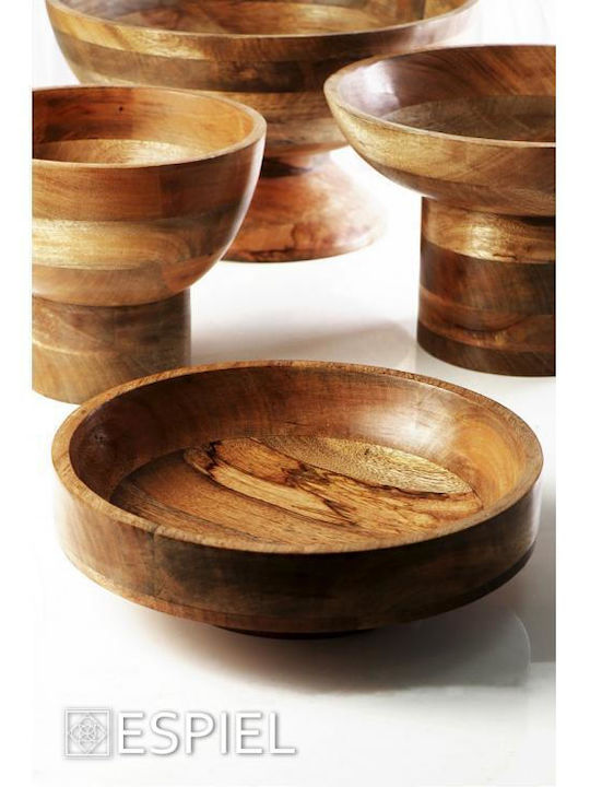 Espiel Wooden Pizza Serving Platter 39.37x39.37x5.08cm