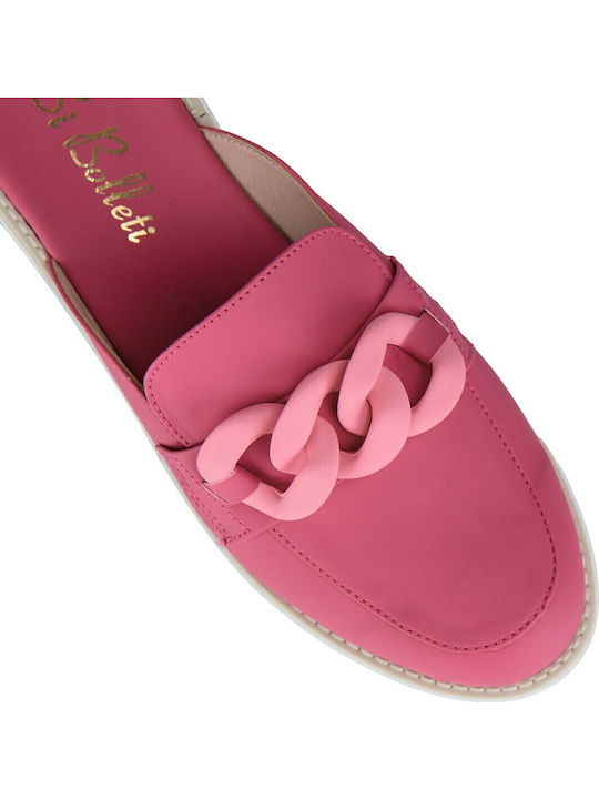 Flat Mules σε Φούξια Χρώμα