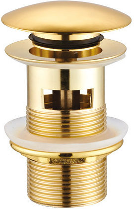 Tema Pop Up Valve Sink Gold