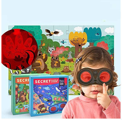 Kinderpuzzle Secret Forest für 3+ Jahre alt+ Jahre 35pcs MiDeer