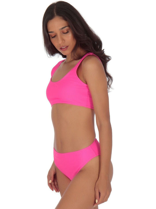 Set Bikini Μπουστάκι Φούξια