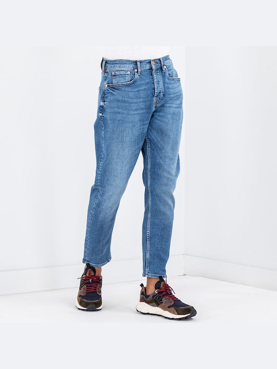 Pantaloni Jeans pentru Bărbați Albastru