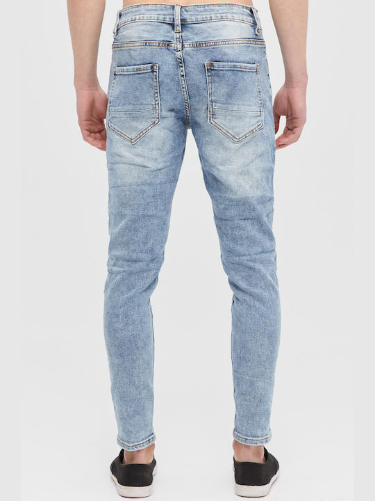 Aristoteli Bitsiani Herren Jeanshose in Skinny Fit Blau