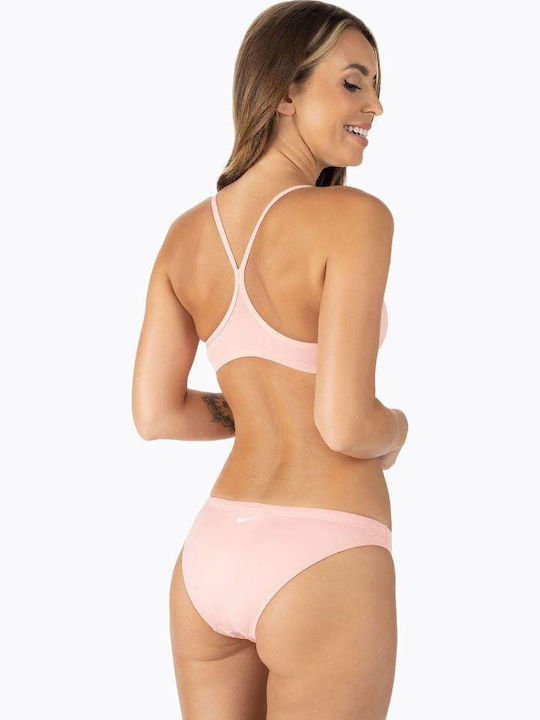Essential Racerback Set Bikini Μπουστάκι Ροζ