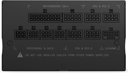 NZXT C1200 1200W Negru Sursă de Alimentare Calculator Complet modular 80 Plus Gold