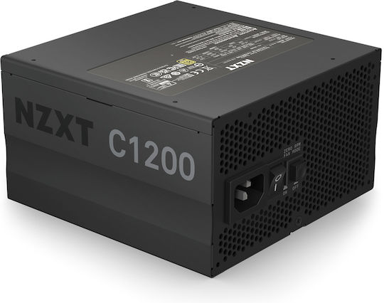 NZXT C1200 1200W Negru Sursă de Alimentare Calculator Complet modular 80 Plus Gold
