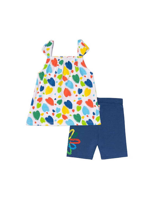 Tuc Tuc Kids Set with Leggings Summer 2pcs Multicolour