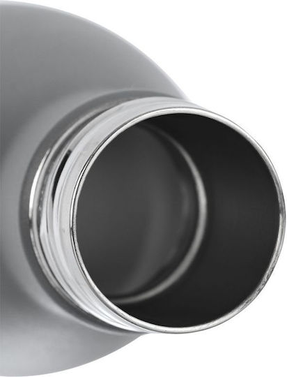 Estia Travel Flask Lite Save the Aegean Recyclable Bottle Thermos Stainless Steel 500ml Fjord Grey