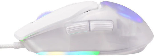 Marvo Fit Lite RGB Gaming Mouse 12000 DPI White