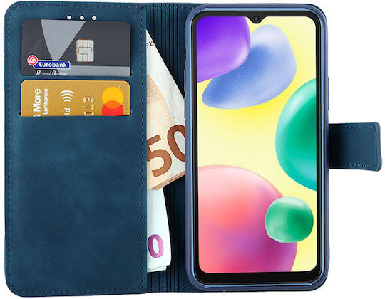 Lime Essential Magnet Buchen Sie Synthetisches Leder Dark Blue (Redmi 10A)
