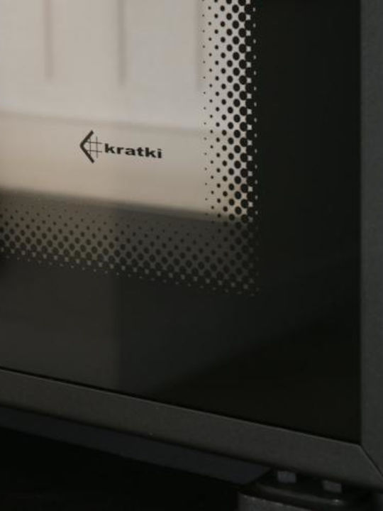 Kratki Nadia 9 Black Kaminofen Holz 9kW Gerade mit einer zu öffnenden Tür