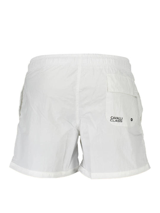 Roberto Cavalli Men's Swimwear Shorts White