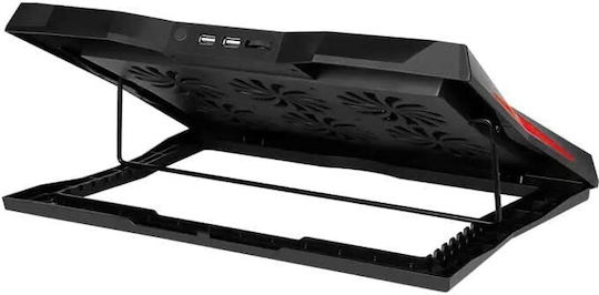 Xtrike Me Cooling Pad for Laptop up to 17" with 6 Fan and Lighting ()