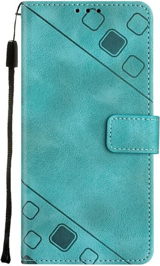 Embossed Wallet Δερματίνης Πράσινο (OnePlus Nord CE 2 Lite)