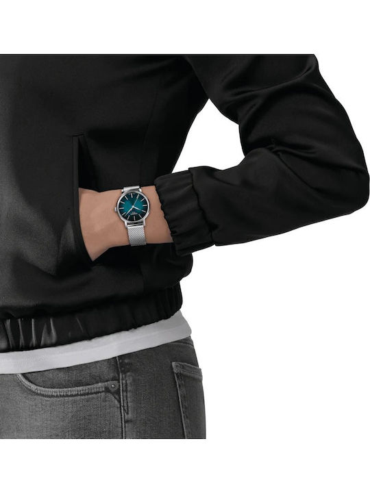 Tissot Women's Watch 34mm Battery with Silver Stainless Steel Bracelet
