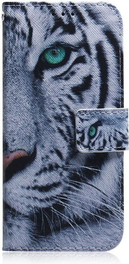 Coloured Drawing Tiger Wallet Δερματίνης Πολύχρωμο (OnePlus Nord CE 2 Lite)