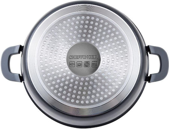 Cheffinger Deep Pot made of Aluminum 24cm