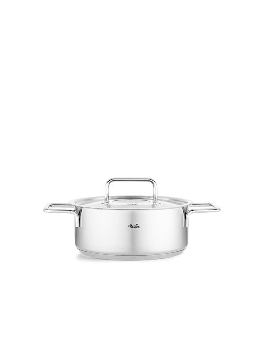 Fissler Pure Deep Stainless Steel Pot 2.4lt / 20cm